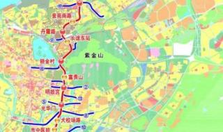 最新南京地铁线路图 最新南京地铁线路图